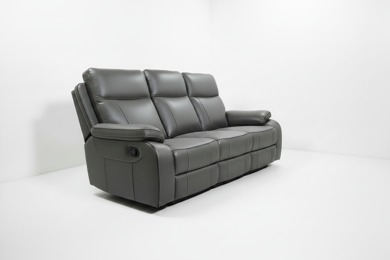 Varetti Recliner Sofa Charcoal — Manual