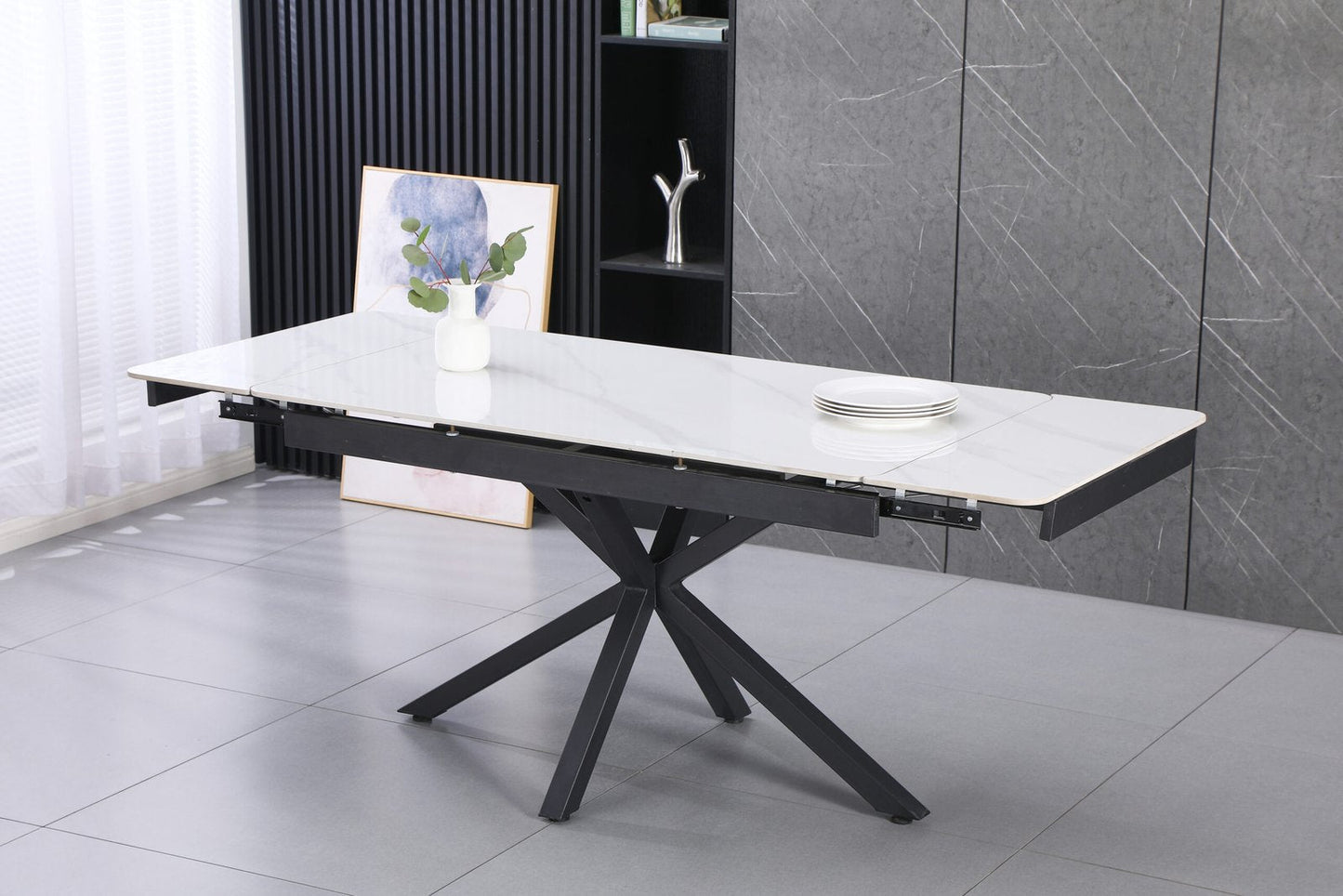 SAVONA DINING TABLE BLACK