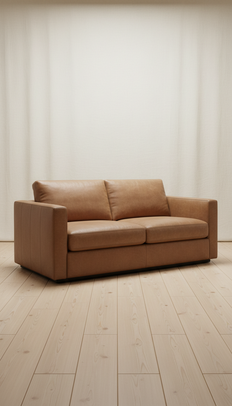 Marina Italian Leather Sofa
