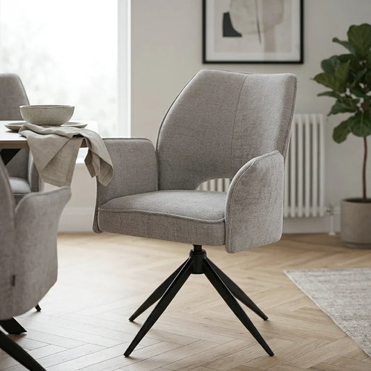 VENEZIA CHAIR GREY (SET OF 2)