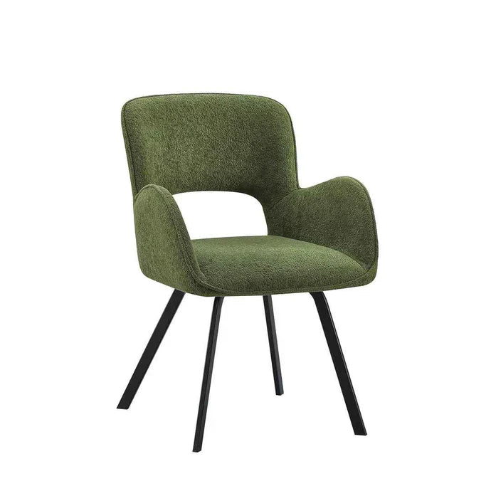 BRUTAS AUTO SPIN GREEN DINING CHAIR (SET OF 2)