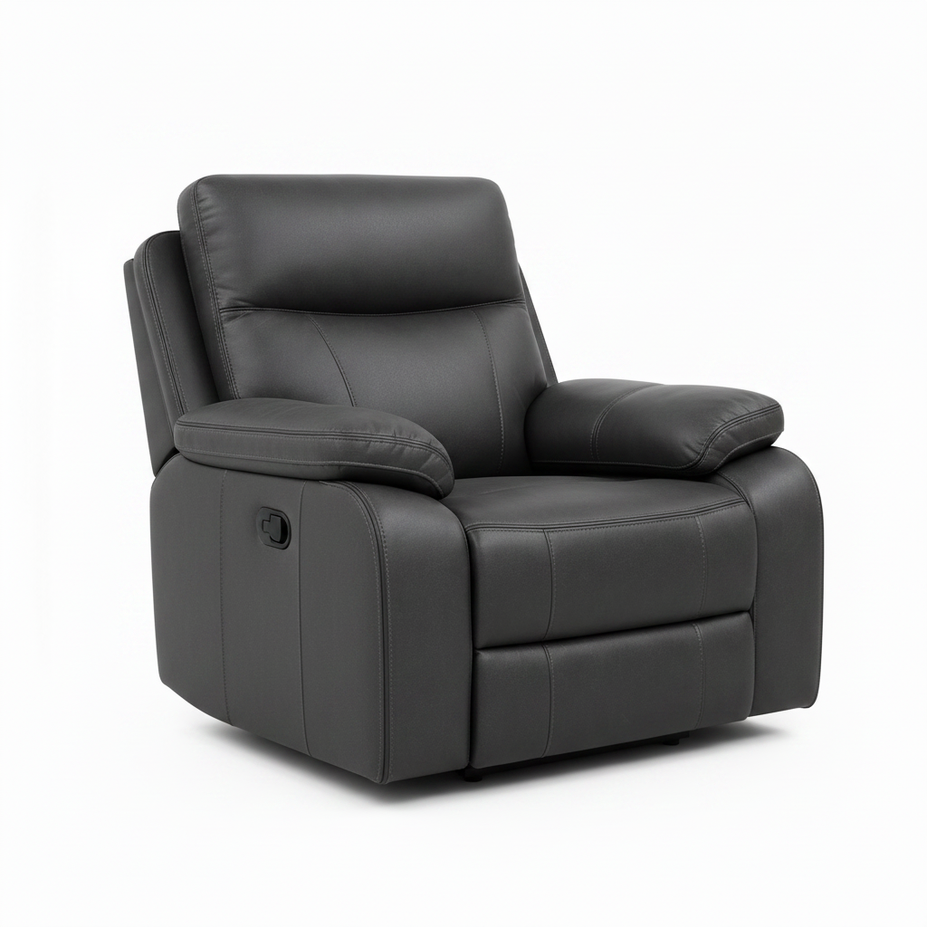 Varetti Recliner Sofa Charcoal — Manual