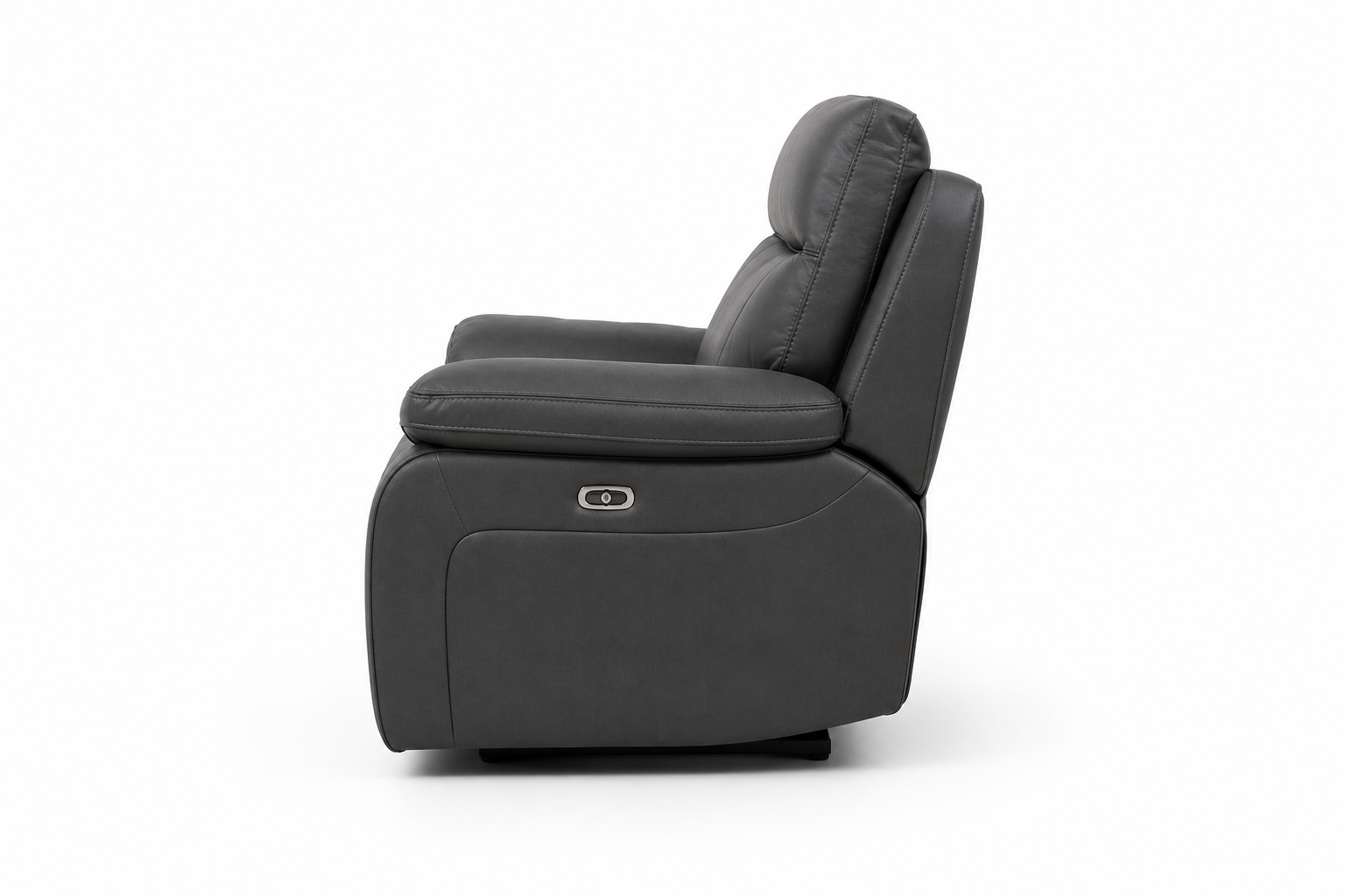 Varetti Recliner Sofa Charcoal — Electric