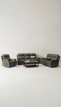 Varetti Recliner Sofa Charcoal — Manual
