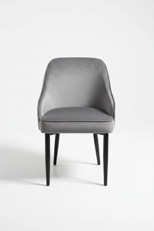 HARRISON DINING CHAIR GREY (SET OF 2)