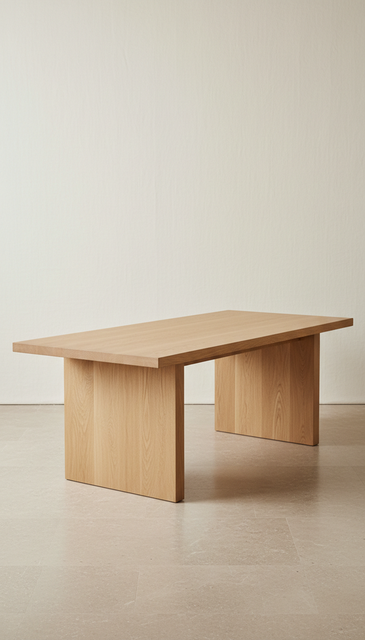 Arche Solid Oak Dining Table